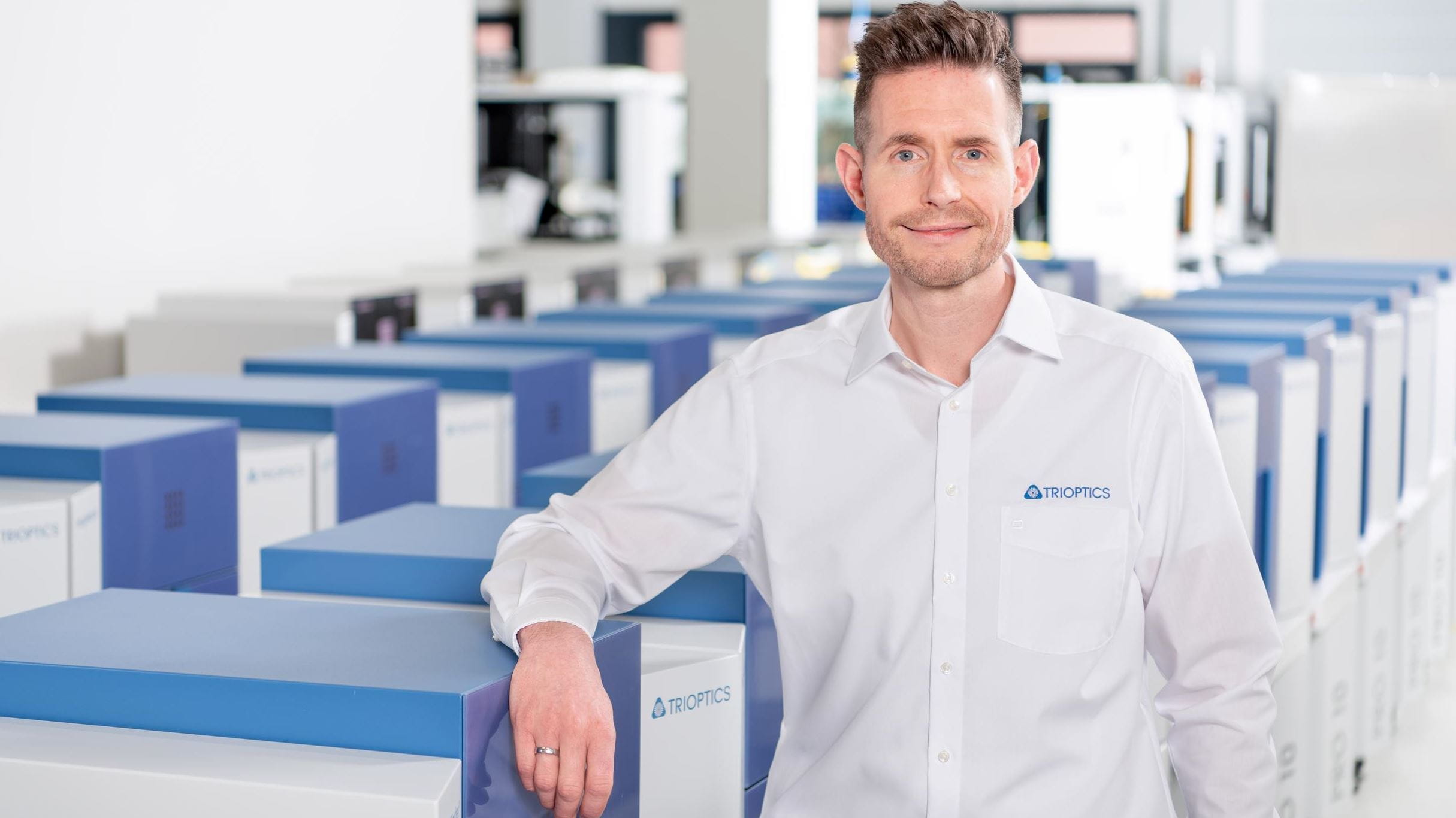 Man in front of ImageMaster PRO